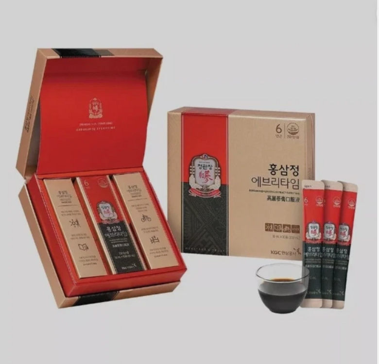 Jung Kwan Jang Everytime Red Ginseng Extract, 10 mL x 30 Sticks