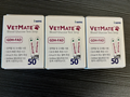 VETMATE Teststreifen 50 Stück X3Box Teststreifen Blutzucker Diabetes für Hund...