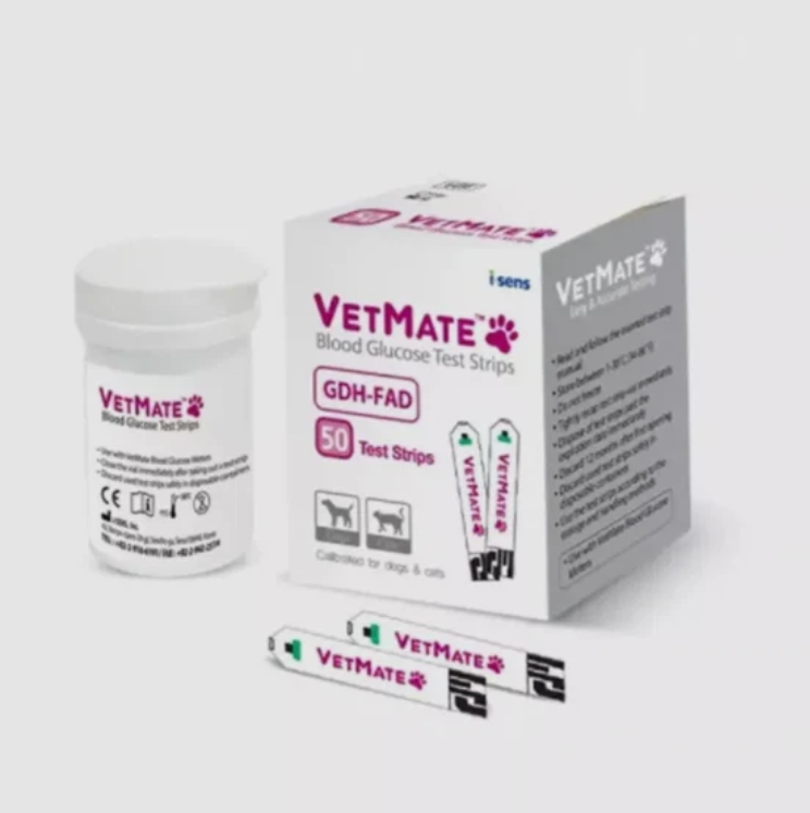 VETMATE Teststreifen 50 Stück X3Box Teststreifen Blutzucker Diabetes für Hund...