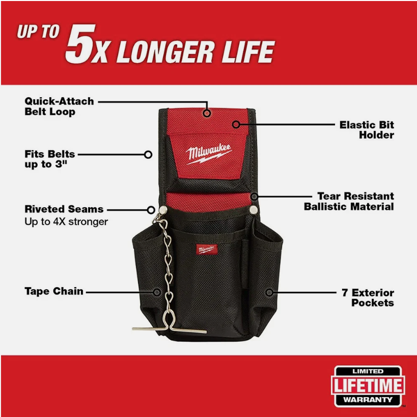 Milwaukee 48-22-8118 Compact Utility Pouch