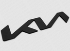 Kia Matte Black Front or Rear Emblem, 86300-L8110