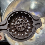 Korean Yakgwa Cookie Silicone Molds, 2-Piece Set