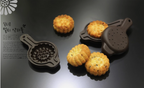 Korean Yakgwa Cookie Silicone Molds, 2-Piece Set