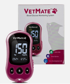 VETMATE Blood Glucose Monitoring System for Dogs and Cats