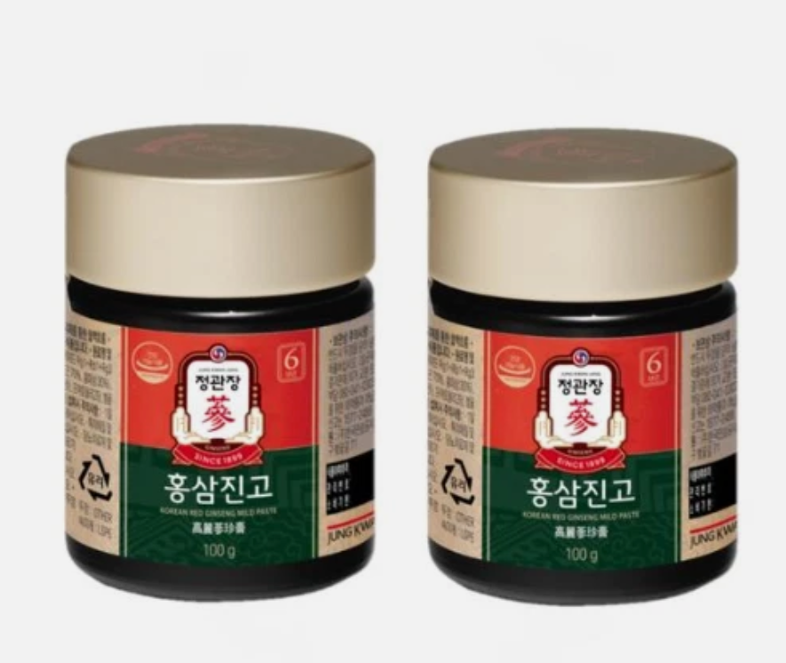 Korean 6 Years Red Ginseng Extract Honey Paste 100 x2ea