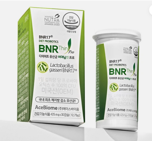 AceBiome BNRThin S30 Probiotic, 425 mg x 30 Capsules