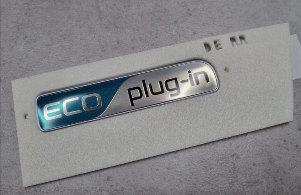 KIA - ECO HYBRID Plug-In Badge Rear GENUINE EMBLEM 86317G5000