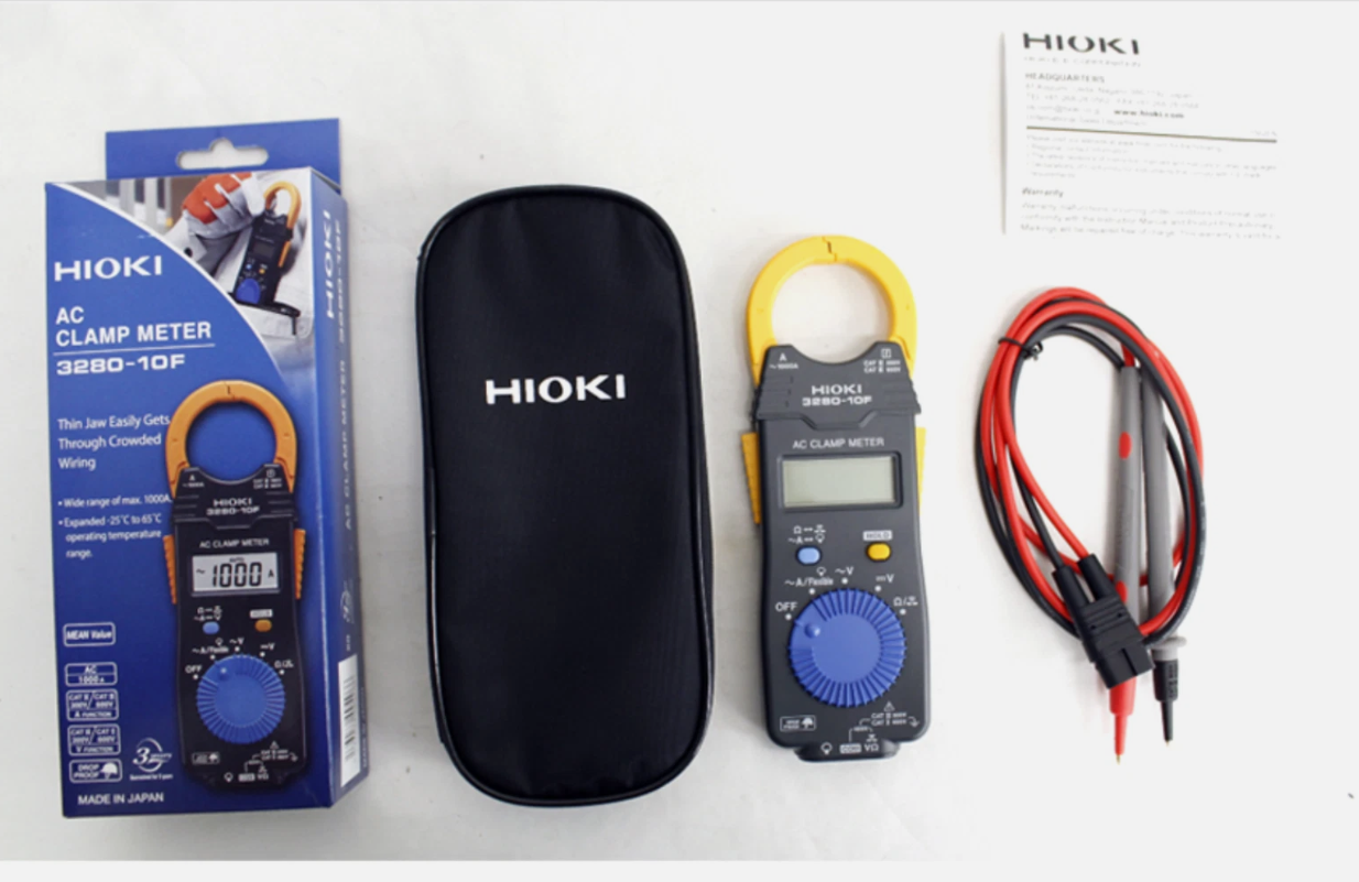 [Hioki] 3280-10F Clamp Hitester 1000A AC Tester Meter