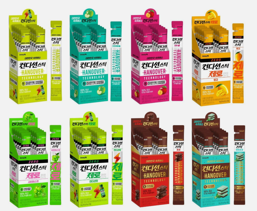 Condition Hangover Stick Zero Jelly 18g x 10ea // a variety of flavors