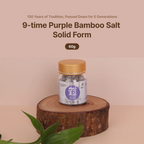 INSAN 9X-Roasted Purple Bamboo Salt Crystals, 60 g