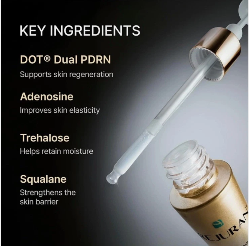 REJURAN Healer Turnover Dual Effect Ampoule 50mL | Premium Korean Hydrating Facial Serum