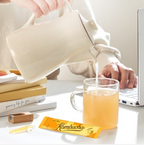 TEAZEN Kombucha Ginger Lemon, 5 g x 30 Sticks x 2 Boxes
