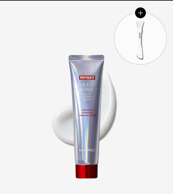 MEDIPEEL Peptide 9 Volume Bio Tox Glow Wrapping Mask Pro 70ml | Korean Glow & Hydrating Face Mask