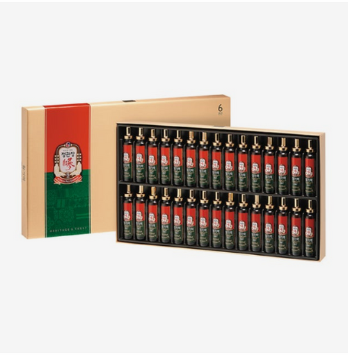 CheongKwanJang Korean Red Ginseng Extract Drink 20ml x 30 Bottles | Premium Korean Ginseng Beverage