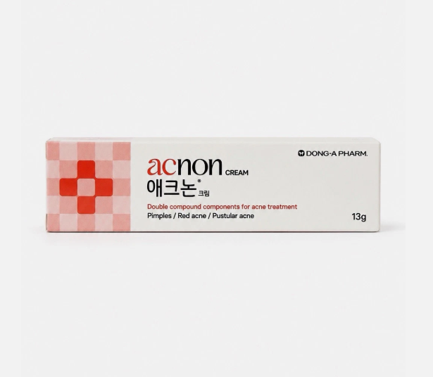 Dong-A Acnon Cream 13g x 2ea| Korean OTC Acne Treatment Cream