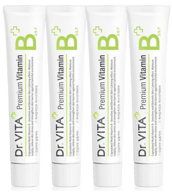Dr. VITA Premium Vitamin B Cream, 30ml, 4 Pack