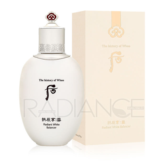 The history of Whoo Gongjinhyang:Seol Radiant White Balancer