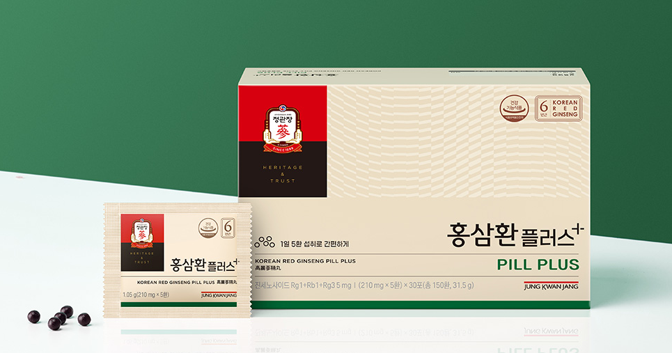 Jung Kwan Jang Korean Red Ginseng Pill Plus, 150 Pills