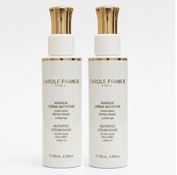 Carole Franck Nutritive Cream Mask 100ml x 2