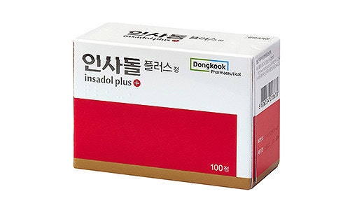 Insadol Plus Tablets 100 Tablets image 2