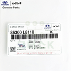Hyundai / Kia Genuine Emblem 86300 L8110 image 3