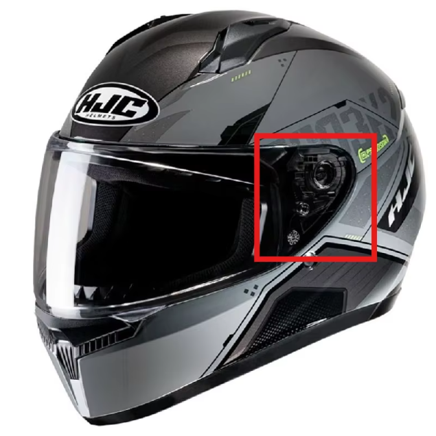 HJ-34P Helmet Visor Base Mechanism for HJC C10 image 5