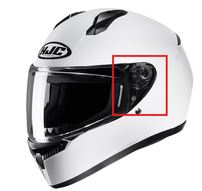 HJ-34P Helmet Visor Base Mechanism for HJC C10 image 4