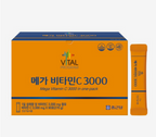 Chong Kun Dang Vital Program Mega Vitamin C 3000mg 90 Sticks (Pack of 4)
