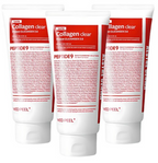 MEDIPEEL Red Lacto Collagen Clear Foam Cleanser 2.0, 300 ml, Pack of 3