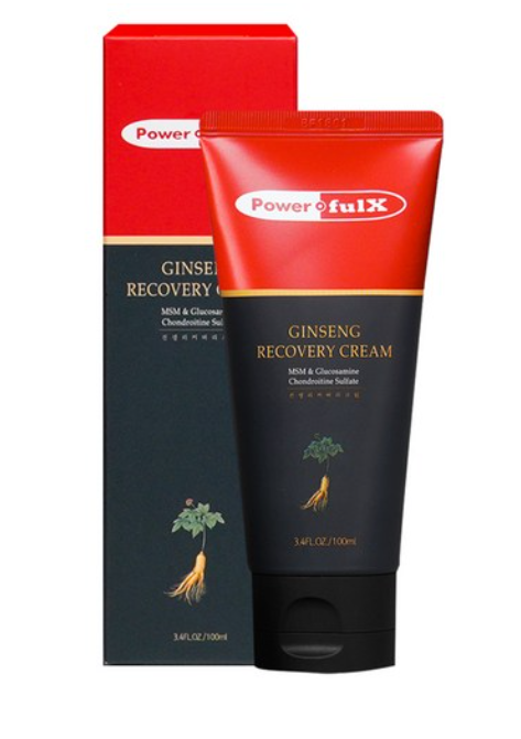PowerfulX Ginseng Recovery Cream, 100ml, 1 Count