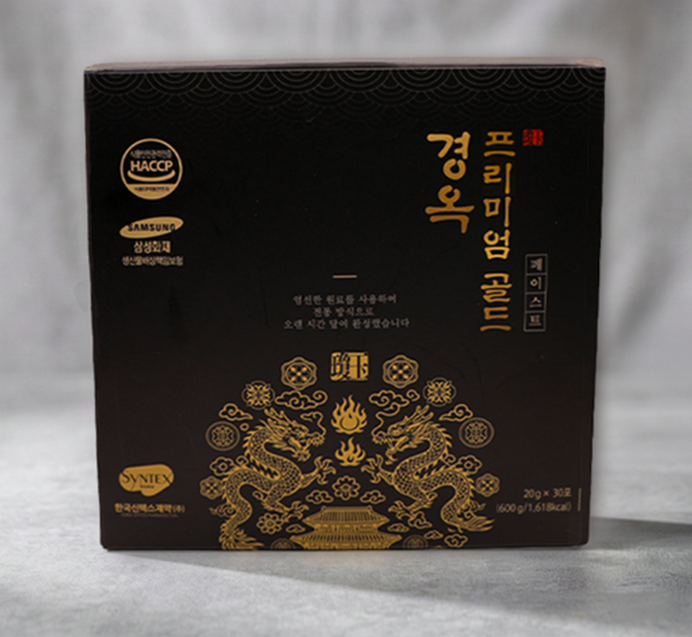 Gyeongok Premium Gold Paste Stick 30 Pouches Gift Set (Gyeongokgo Box) image 2