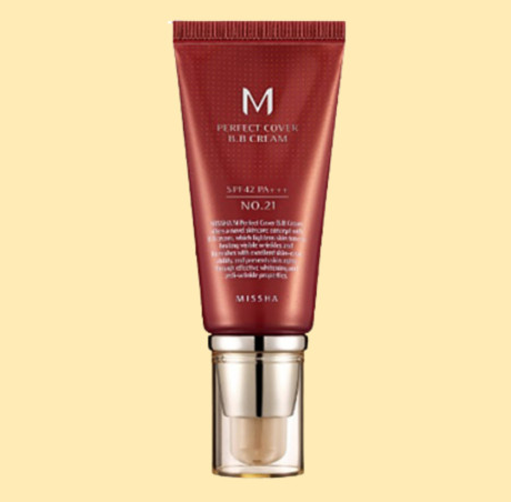 MISSHA M Perfect Cover B.B Cream (SPF42) No. 21 50ml x 4 Packs