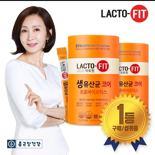 Chong Kun Dang Lacto-Fit Live Probiotics Core (2g x 60 Packets x 3 Tubs) 6-Month Supply image 2