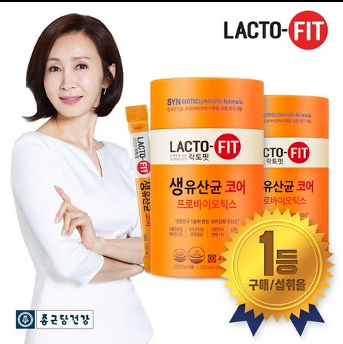 Chong Kun Dang Lacto-Fit Live Probiotics Core (2g x 60 Packets x 3 Tubs) 6-Month Supply image 2