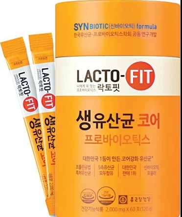 Chong Kun Dang Lacto-Fit Live Probiotics Core (2g x 60 Packets x 3 Tubs) 6-Month Supply image 3