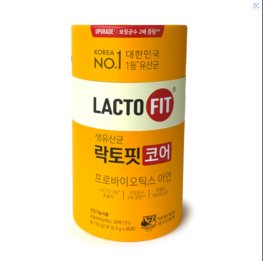 Chong Kun Dang Lacto-Fit Live Probiotics Core (2g x 60 Packets x 3 Tubs) 6-Month Supply image 6