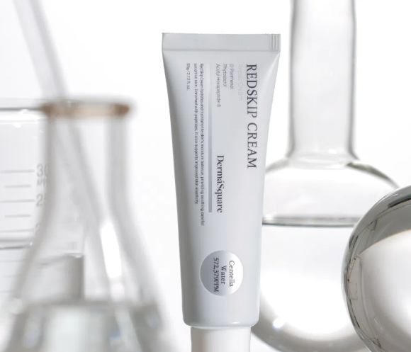 DermaSquare Cica Barrier Redness Soothing Repair Panthenol Moisturizing RedSkip Peptacosil Cream image 2